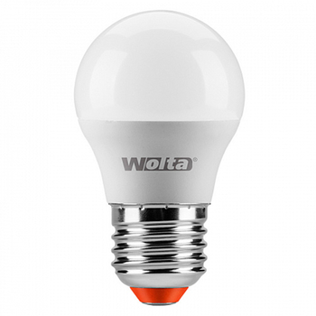 Светодиодная лампа WOLTA Standard G45 7.5Вт 625лм Е27 4000К - Светильники - Лампы - магазин электротехники tochkafokusa.ru