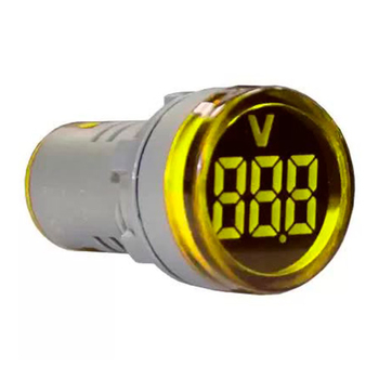 Индикатор значения напряжения AD22-RV желтый Энергия, 10 шт - Электрика, НВА - Устройства управления и сигнализации - Сигнальная аппаратура - магазин электротехники tochkafokusa.ru