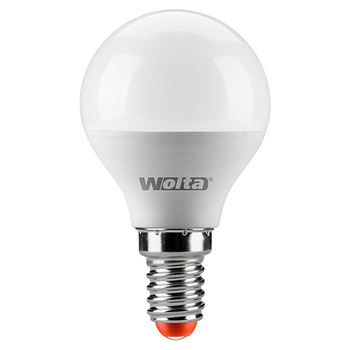 Светодиодная лампа WOLTA Standard G45 5Вт 400лм Е14 300K - Светильники - Лампы - магазин электротехники tochkafokusa.ru