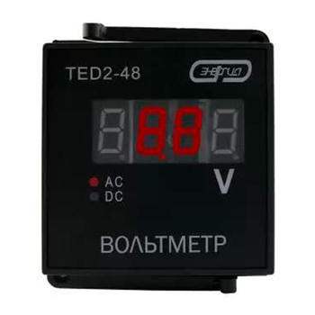 Bольтметр цифровой TED2-48 АС 0-300V Энергия - магазин электротехники tochkafokusa.ru