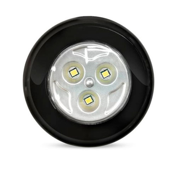 Светодиодный фонарь Smartbuy PUSH LIGHT 3 Вт 3AAA, черный (SBF-133-B)/360 - магазин электротехники tochkafokusa.ru