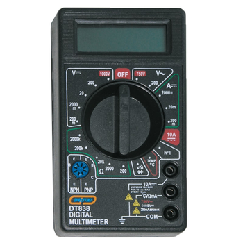 Мультиметр DT 838 Энергия - Электрика, НВА - Измерительный инструмент - Мультимеры - магазин электротехники tochkafokusa.ru